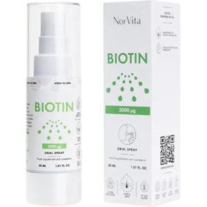 NorVita Biotina 3000 μg - aerosol - spray - Suplemento NorVita Biotina 3000 μg - aerosol - spray - Suplemento