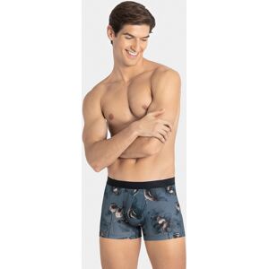 IBYIMPETUS Boxer punto hombre en Lyocell AZUL (M)