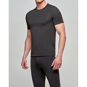 IMPETUS T-shirt de hombre cuello subido Thermo NEGRO (L)