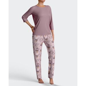 IMPETUS Pijama de mujer estampado en algodón Modal ROSA (L)