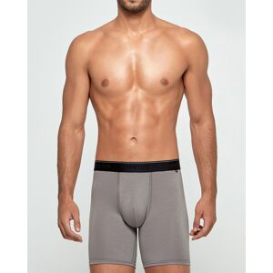 IMPETUS Boxer de hombre largo Soft Premium Gris (L)