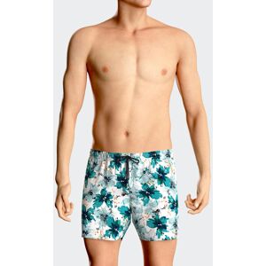 IMPETUS Bañador Short Estampado floral PETROLEO