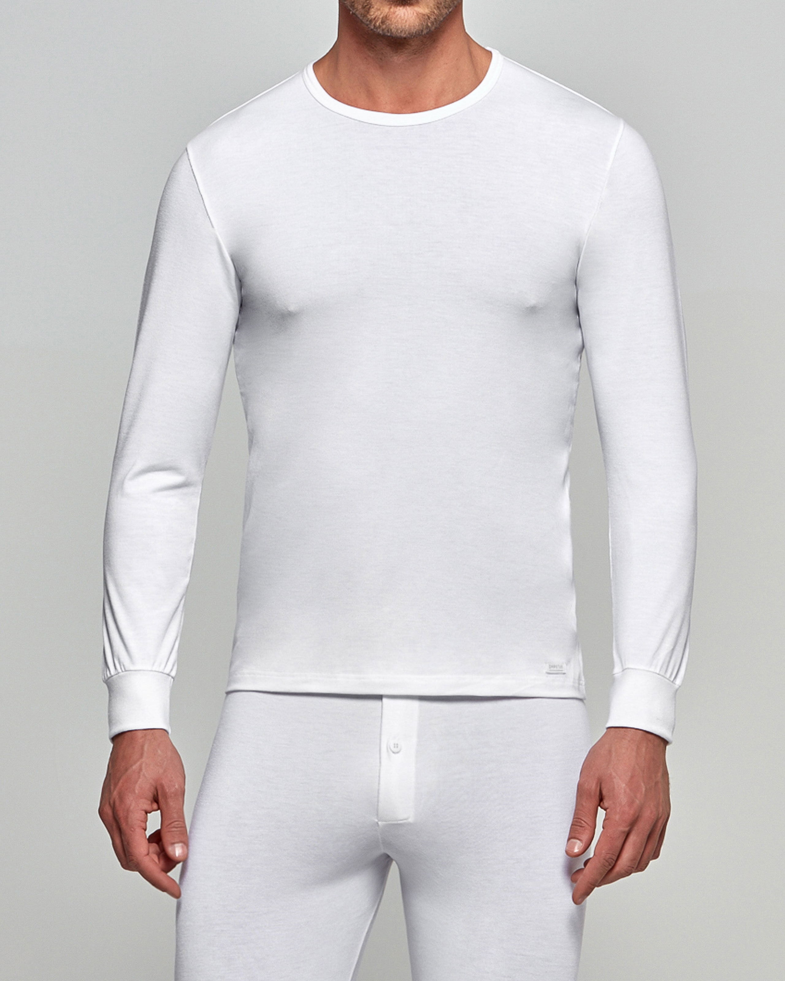 IMPETUS Camiseta de hombre Thermo BLANCO