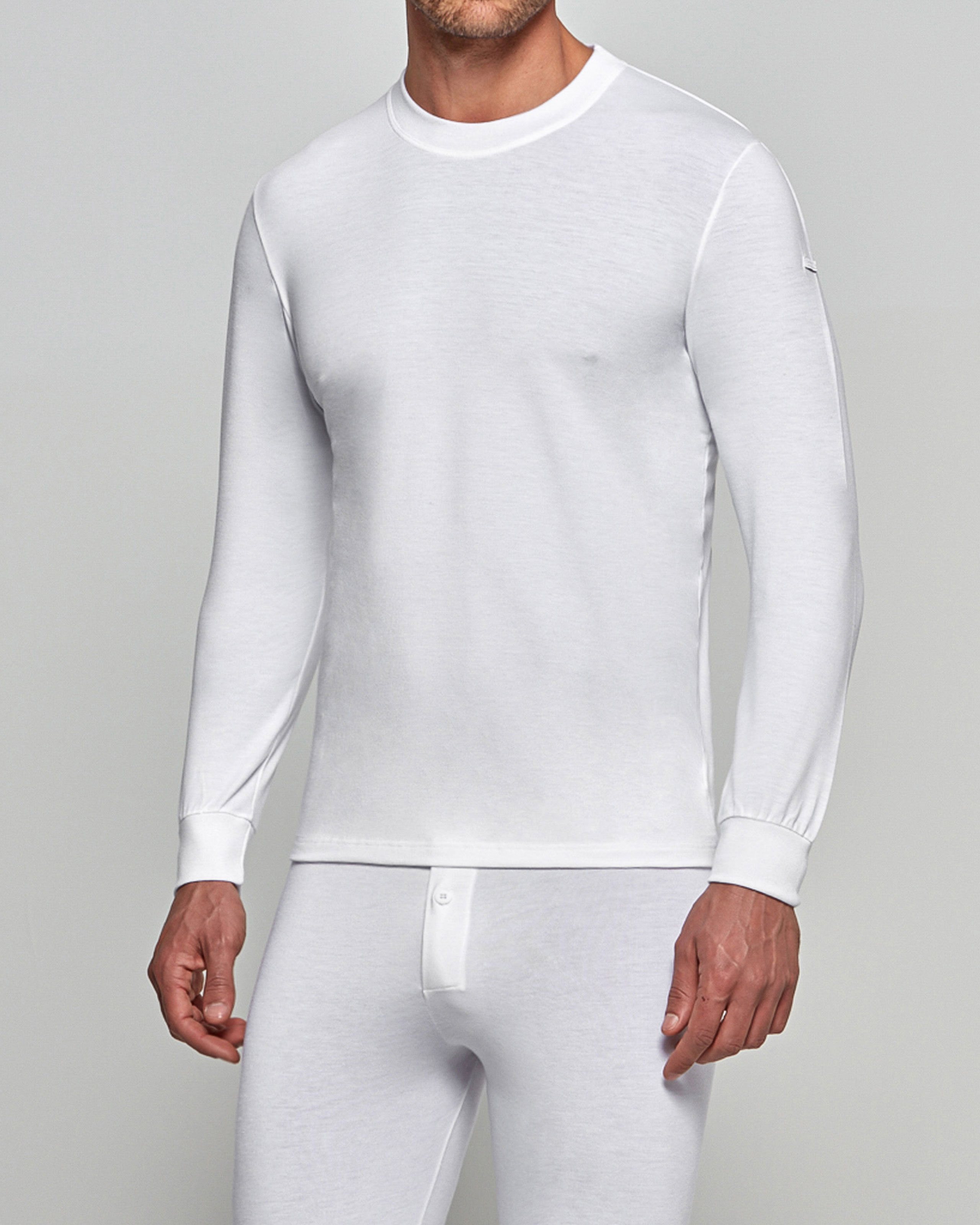 IMPETUS Camiseta de hombre Thermo BLANCO