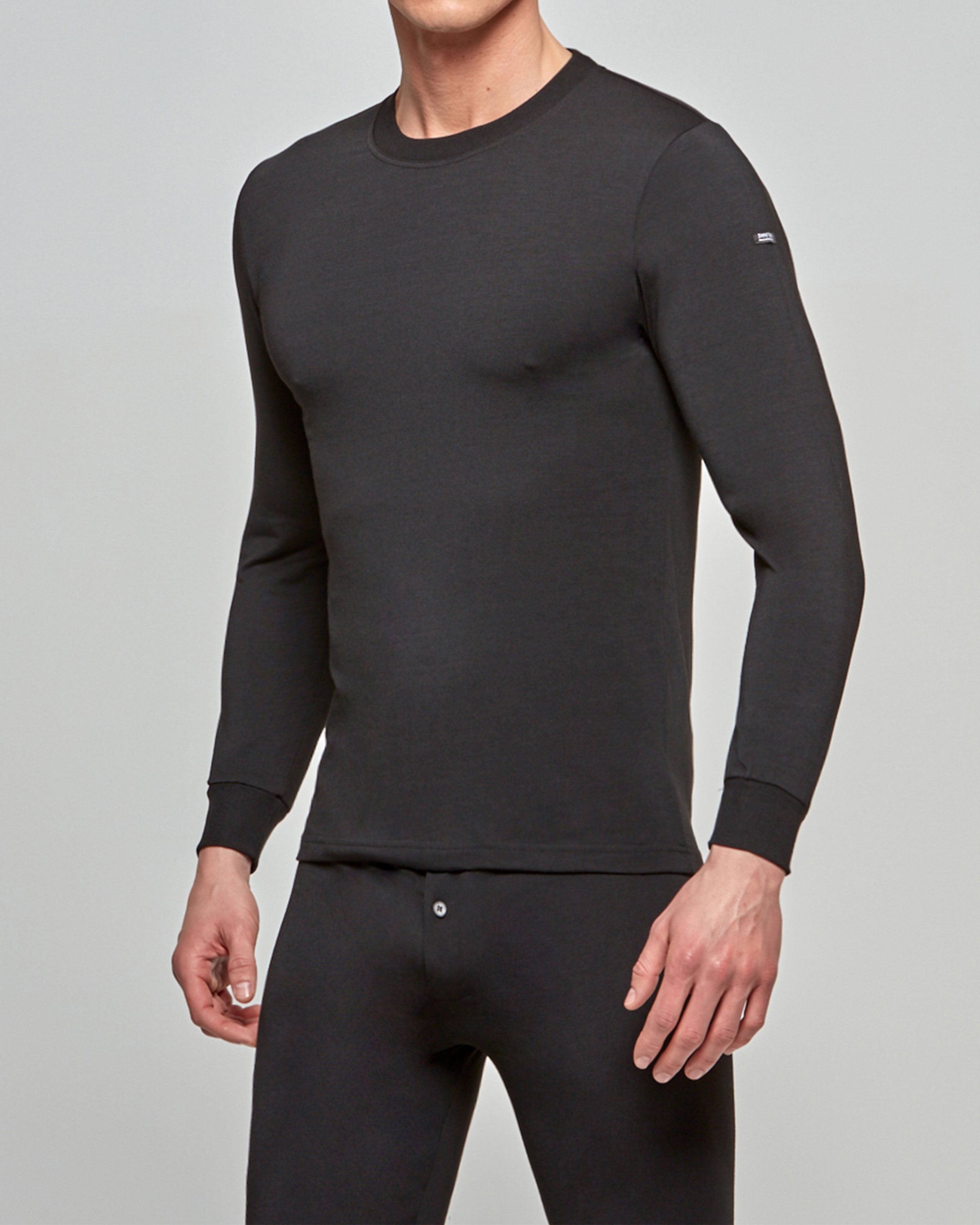 IMPETUS Camiseta de hombre Thermo NEGRO (L)