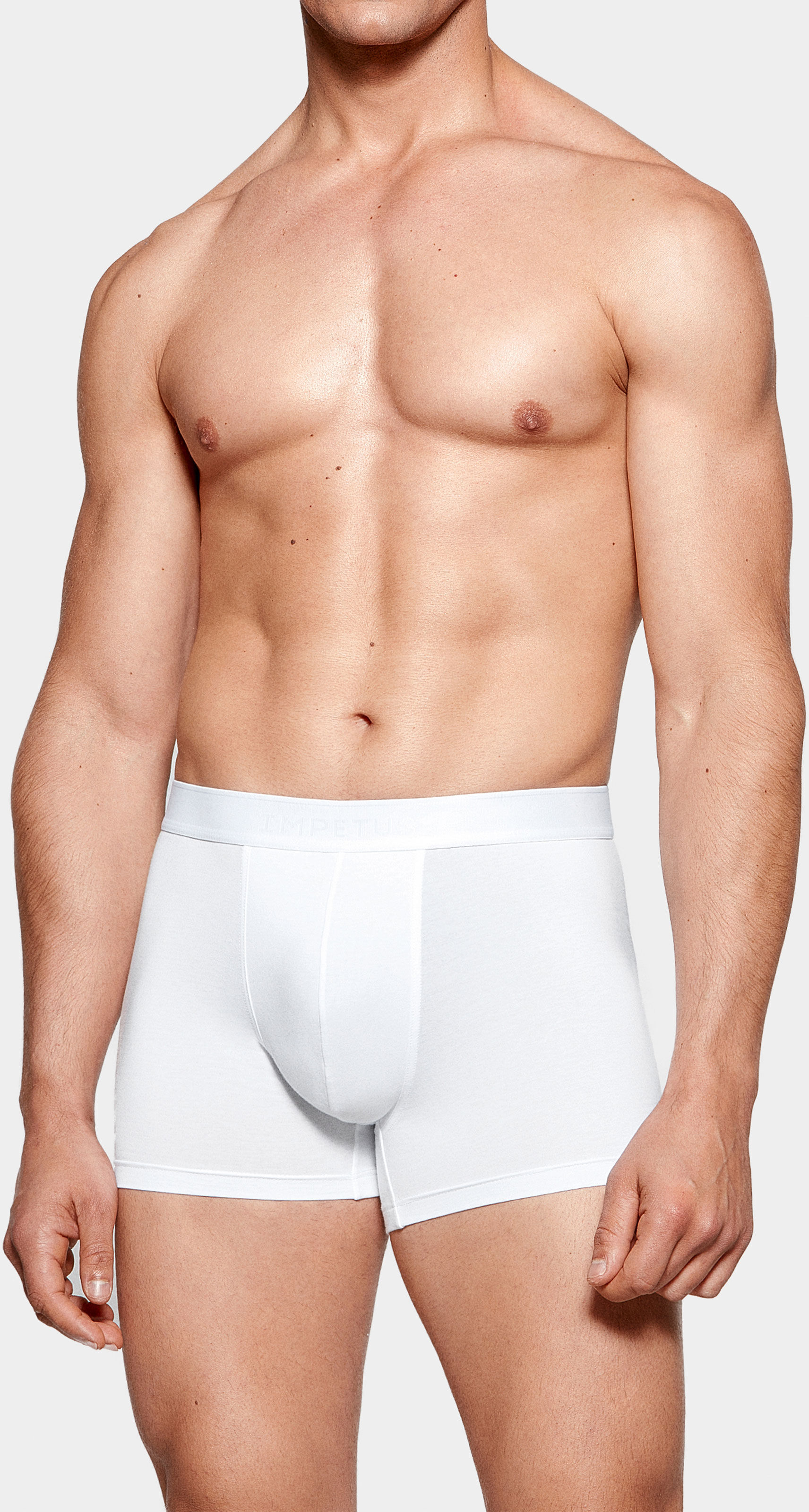 IMPETUS Boxer de hombre Executive Blanco (L)