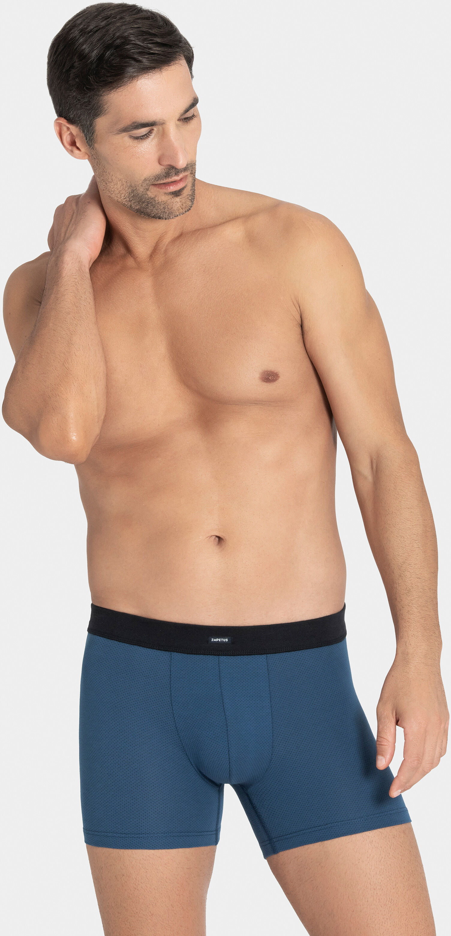 IMPETUS Pack 2 boxers de hombre en Algodón AZUL