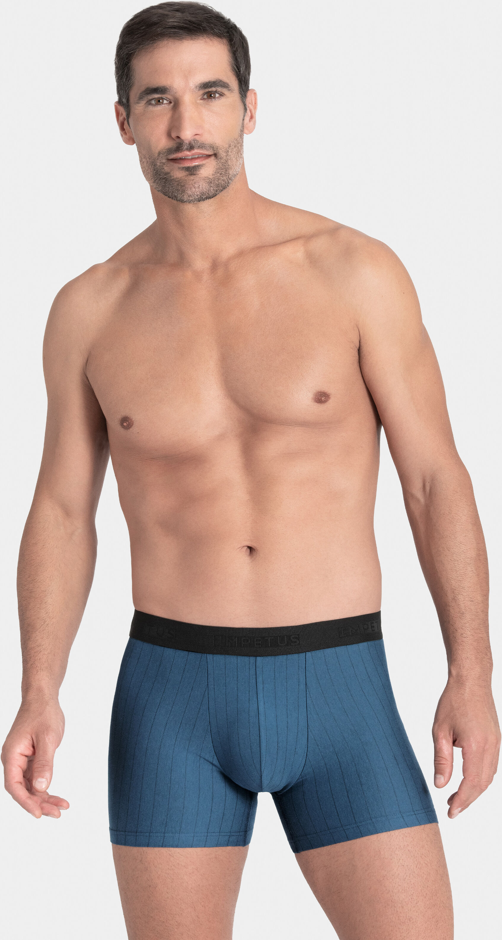 IMPETUS Pack de dos boxers de hombre en Algodón Modal AZUL