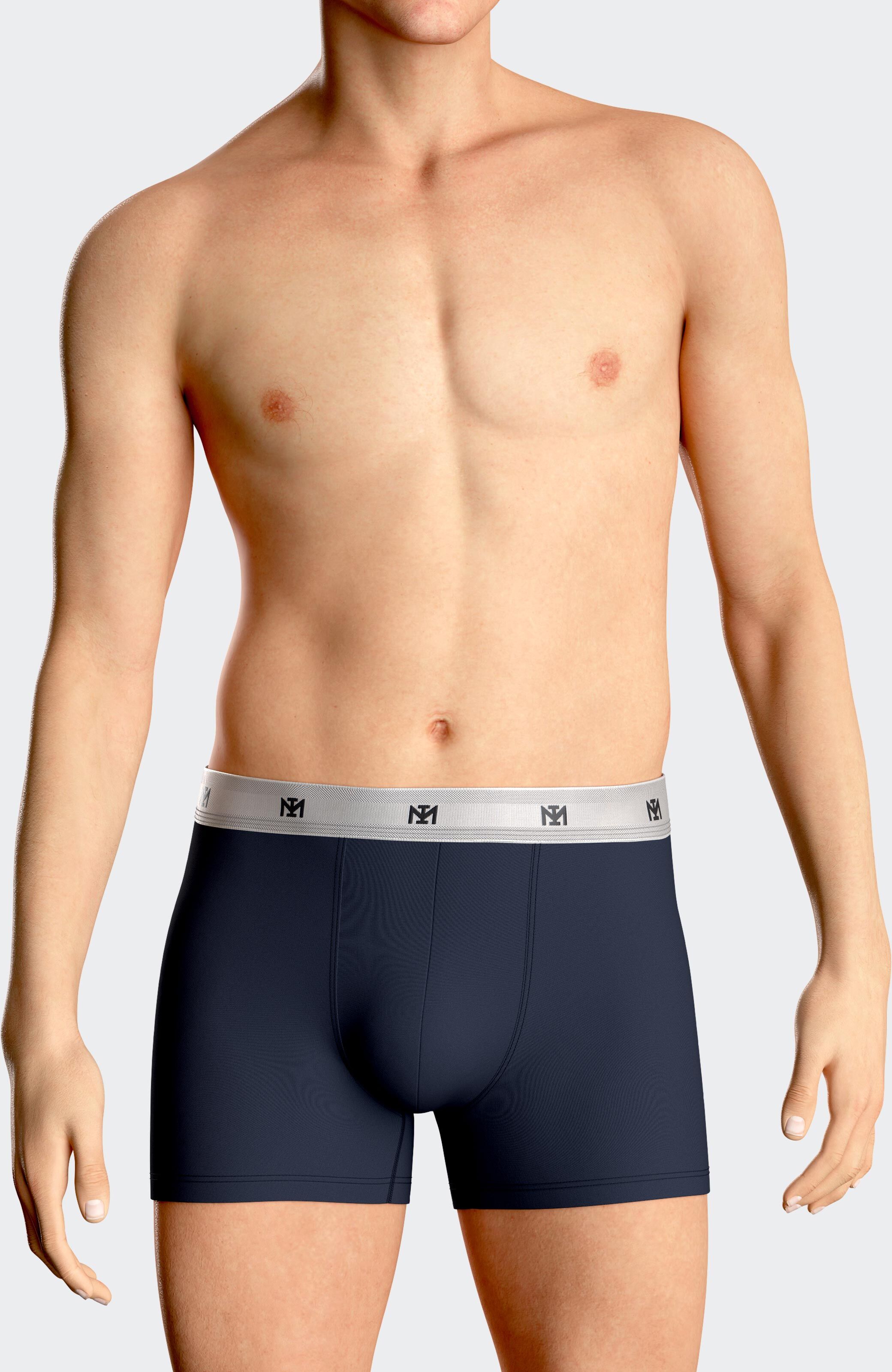 IMPETUS Pack de 2 Boxers de hombre en Lyocell MARINO (S)