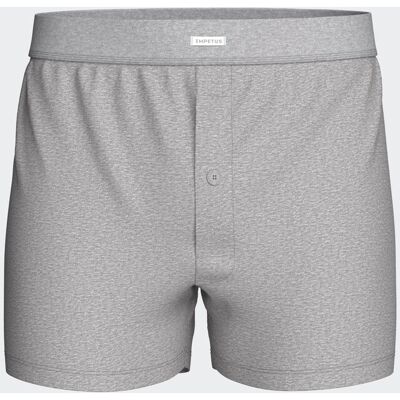 IMPETUS Boxer de punto de hombre Pure Cotton GRIS (L) IMPETUS Boxer de punto de hombre Pure Cotton GRIS (L)