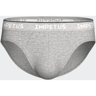 IMPETUS Slip de hombre Bio Cotton Gris (L) IMPETUS Slip de hombre Bio Cotton Gris (L)