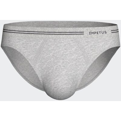 IMPETUS Slip de hombre Cotton Seamless GRIS (L) IMPETUS Slip de hombre Cotton Seamless GRIS (L)