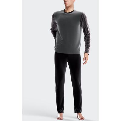 IMPETUS Pijama de hombre en Terciopelo térmico BORDEAUX (L) IMPETUS Pijama de hombre en Terciopelo térmico BORDEAUX (L)