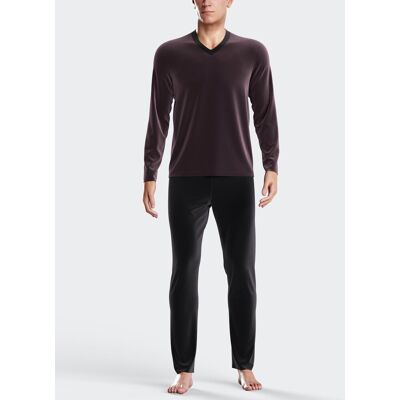 IMPETUS Pijama de hombre en Terciopelo térmico BORDEAUX (M) IMPETUS Pijama de hombre en Terciopelo térmico BORDEAUX (M)