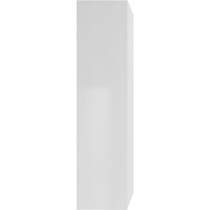 Miliboo Elemento de pared TV vertical lacado blanco ETERNEL