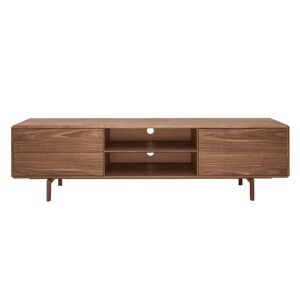 Miliboo Mueble TV de nogal con almacenaje 180 cm SUVA