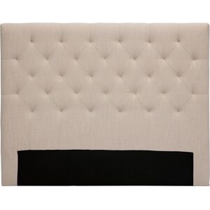 Miliboo Cabecero tejido beige 140cm ENGUERRAND