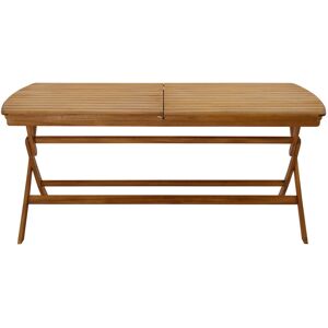 Miliboo Mesa de jardín extensible de madera maciza con extensiones 180-240 cm CANOPEE