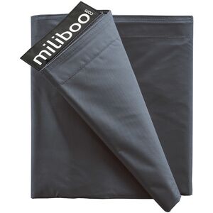 Miliboo Funda de puff gigante gris BIG MILIBAG