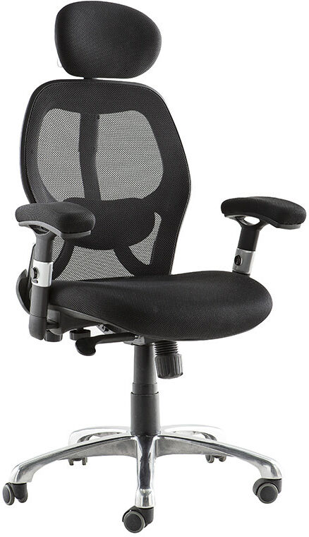 Miliboo Silla de oficina ergonómica negra Ultimate v2 plus