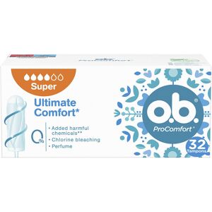 Ob O.B. Procomfort Super tampón 32 u Ob O.B. Procomfort Super tampón 32 u
