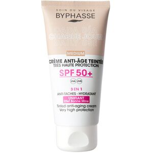 Byphasse Crema Facial antiedad con color SPF50+ #medium Byphasse Crema Facial antiedad con color SPF50+ #medium