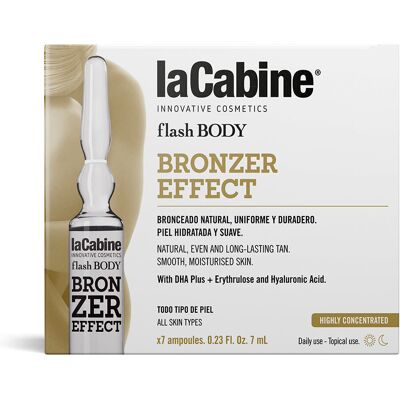 La Cabine Ampollas Corporales bronzer effect 7 x 7 ml La Cabine Ampollas Corporales bronzer effect 7 x 7 ml