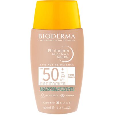 Bioderma Photoderm Nude Touch SPF50+ (40ml) - Dorado Bioderma Photoderm Nude Touch SPF50+ (40ml) - Dorado