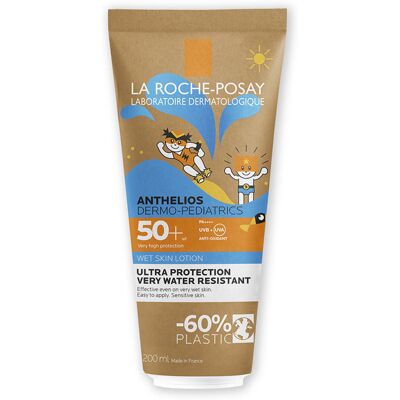 Loción solar Wet Skin SPF50+ de La Roche-Posay para niños Loción solar Wet Skin SPF50+ de La Roche-Posay para niños