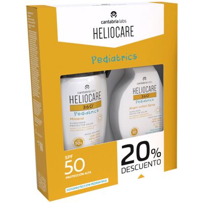 Cantabria Labs Heliocare 360° Pediatrics Mineral SPF50+ Estuche 2 pz Cantabria Labs Heliocare 360° Pediatrics Mineral SPF50+ Estuche 2 pz