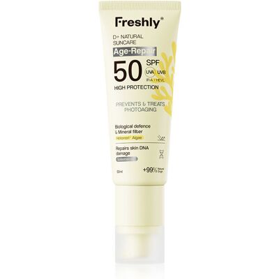 Freshly Cosmetics D+ Natural Suncare age-repair SPF50 50 ml Freshly Cosmetics D+ Natural Suncare age-repair SPF50 50 ml