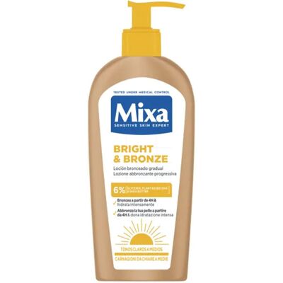 Mixa Bright & Bronze loción bronceado gradual 250 ml Mixa Bright & Bronze loción bronceado gradual 250 ml