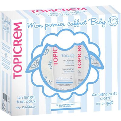 Topicrem Baby Leche Hidratante 500 Ml + Gel Limpiador 75 Ml 3 u Topicrem Baby Leche Hidratante 500 Ml + Gel Limpiador 75 Ml 3 u