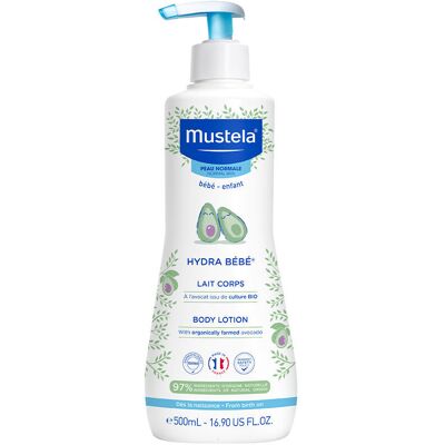 Mustela Hydra Bebe Loción Corporal con Aguacate - 500ml Mustela Hydra Bebe Loción Corporal con Aguacate - 500ml
