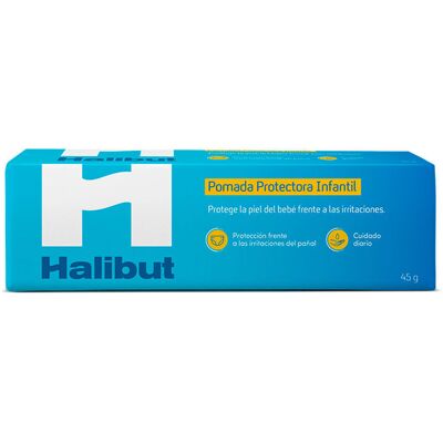Crema Protectora de Pañal Halibut para Bebés - 45 g Crema Protectora de Pañal Halibut para Bebés - 45 g