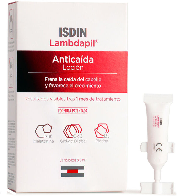 Isdin Lambdapil anticaída loción 20 monodosis