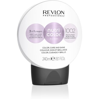 Revlon Nutri Color Filters - Platino Pálido - Mascarilla de color Revlon Nutri Color Filters - Platino Pálido - Mascarilla de color