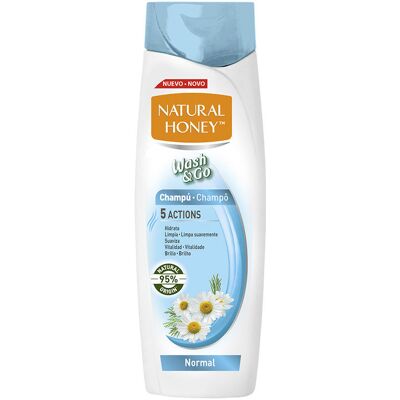 Champú Natural Honey Wash & Go Regular - Champú Champú Natural Honey Wash & Go Regular - Champú