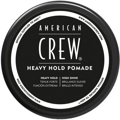 Cera para el cabello para hombres American Crew - Fuerte agarre y alto brillo Cera para el cabello para hombres American Crew - Fuerte agarre y alto brillo