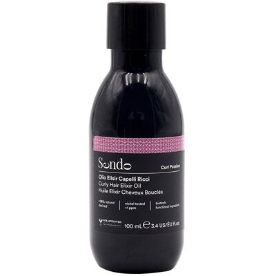 Aceite Elixir de Cabello Rizado de la Marca Sendo - 100ml Aceite Elixir de Cabello Rizado de la Marca Sendo - 100ml