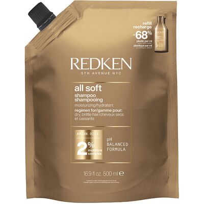 Redken All Soft champú recarga 500 ml Redken All Soft champú recarga 500 ml