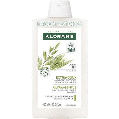 Klorane Leche Avena champú suave 400 ml Klorane Leche Avena champú suave 400 ml