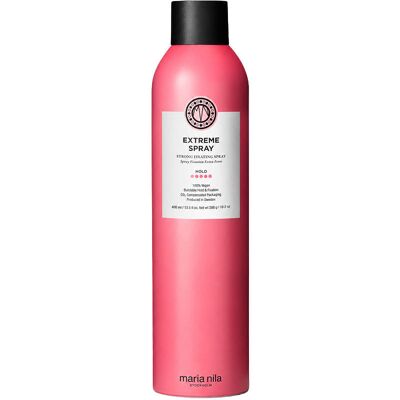 Maria Nila Extreme Spray - Fuerte fijación duradera - 300ml - Laca Maria Nila Extreme Spray - Fuerte fijación duradera - 300ml - Laca