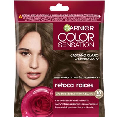 Garnier Color Sensation coloración tono sobre tono champú #5.0-Castaño Claro Garnier Color Sensation coloración tono sobre tono champú #5.0-Castaño Claro