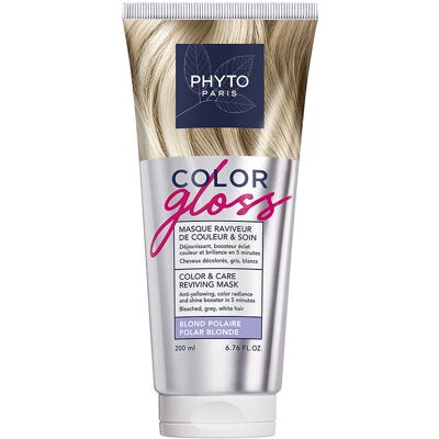 Phyto Color Gloss mascarilla revitalizante del color y de cuidado #Rubio Polar Phyto Color Gloss mascarilla revitalizante del color y de cuidado #Rubio Polar