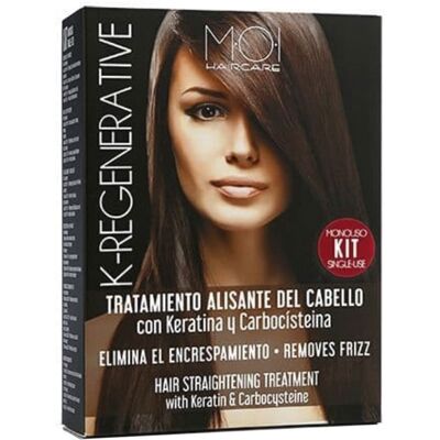 Tratamiento alisador Moi K-Regenerativo - Kit para cabello teñido Tratamiento alisador Moi K-Regenerativo - Kit para cabello teñido