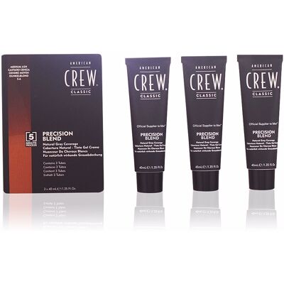 Set de Tinte para Cabello American Crew 5/6 Ceniza Medio - Tinte Set de Tinte para Cabello American Crew 5/6 Ceniza Medio - Tinte