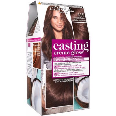 L'Oréal París Casting Creme Gloss #415-castaño helado L'Oréal París Casting Creme Gloss #415-castaño helado