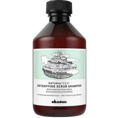 Davines Natural Tech Detoxifying Scrub Shampoo - Champú 250ml Davines Natural Tech Detoxifying Scrub Shampoo - Champú 250ml