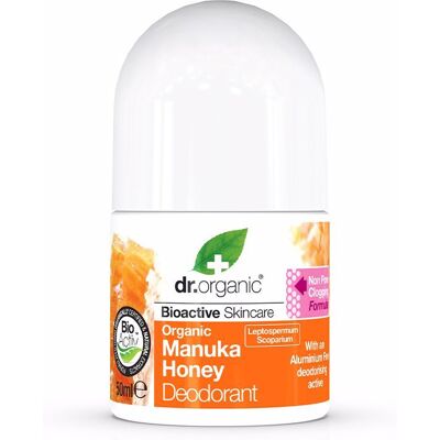 Dr. Organic Miel De Manuka desodorante roll-on 50 ml Dr. Organic Miel De Manuka desodorante roll-on 50 ml
